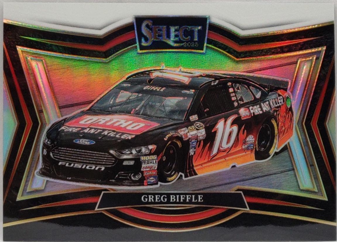 Greg Biffle [Black White Prizm] #160