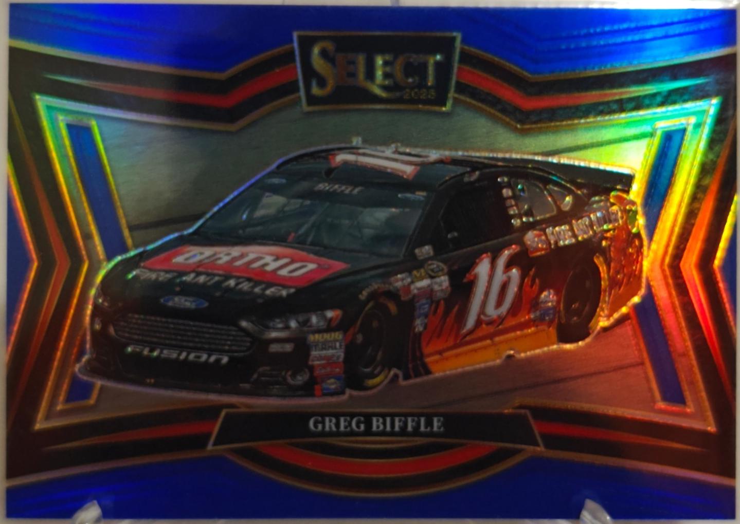 Greg Biffle [Blue Prizm] #160
