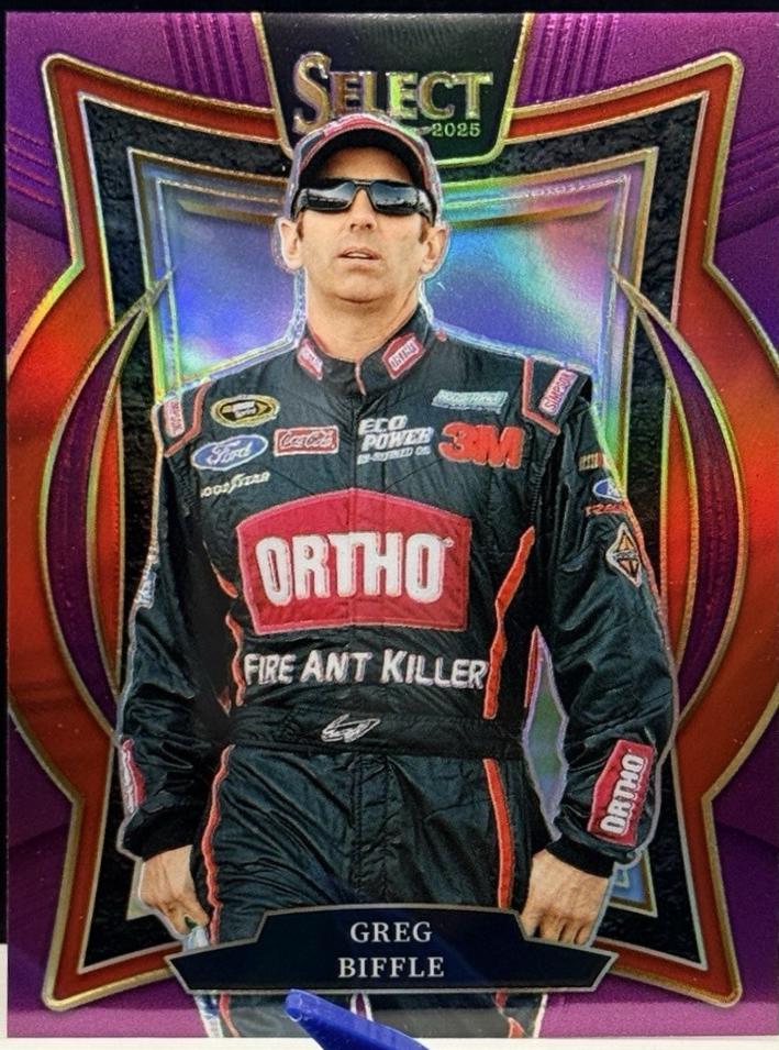Greg Biffle [Light Blue Prizm] #60