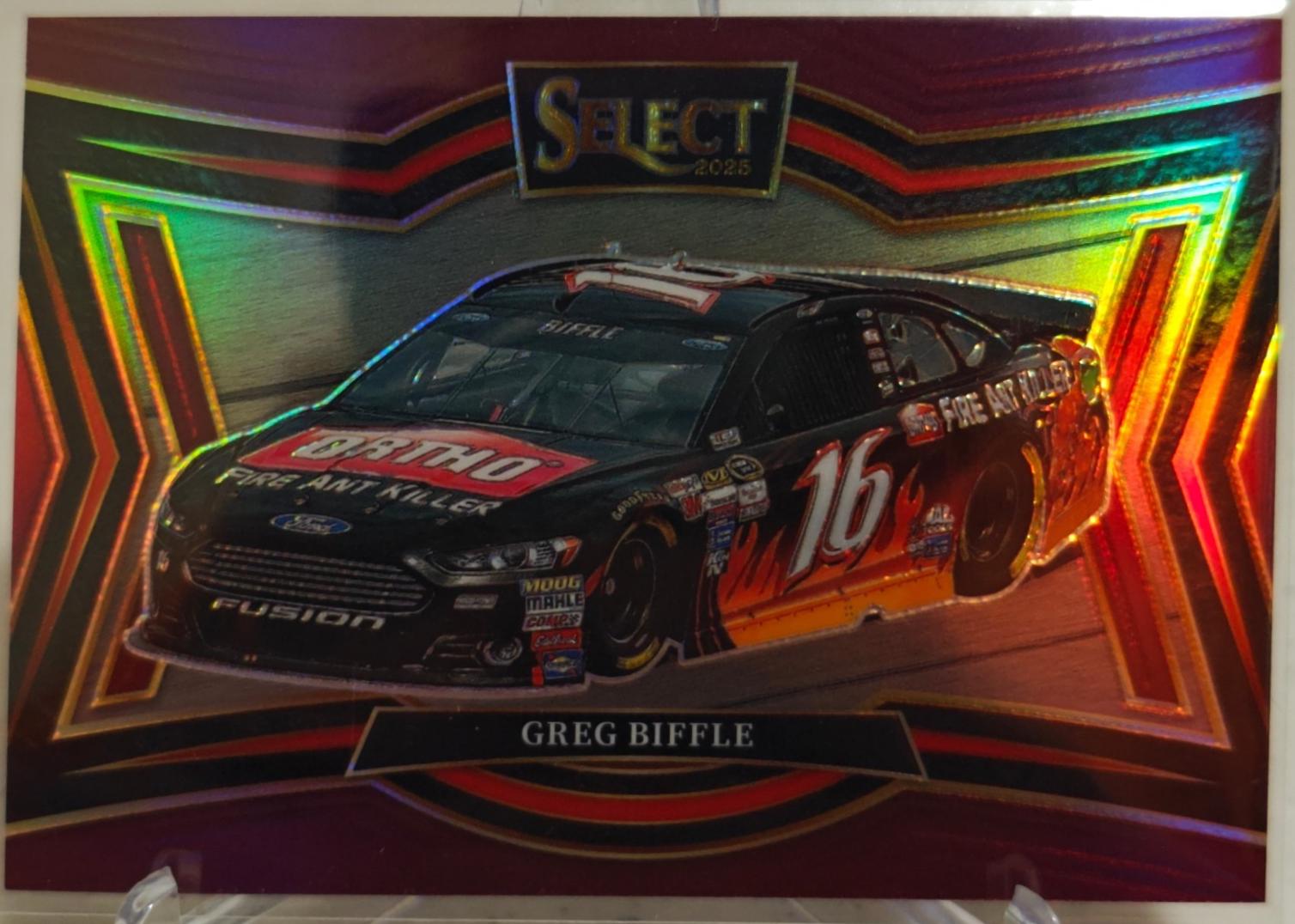 Greg Biffle [Maroon Prizm] #160