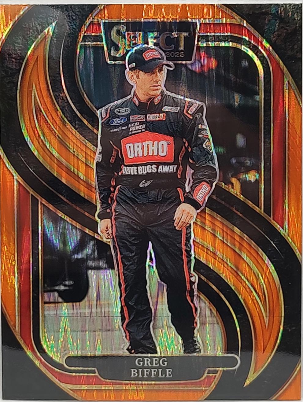 Greg Biffle [Orange Flash Prizm] #260