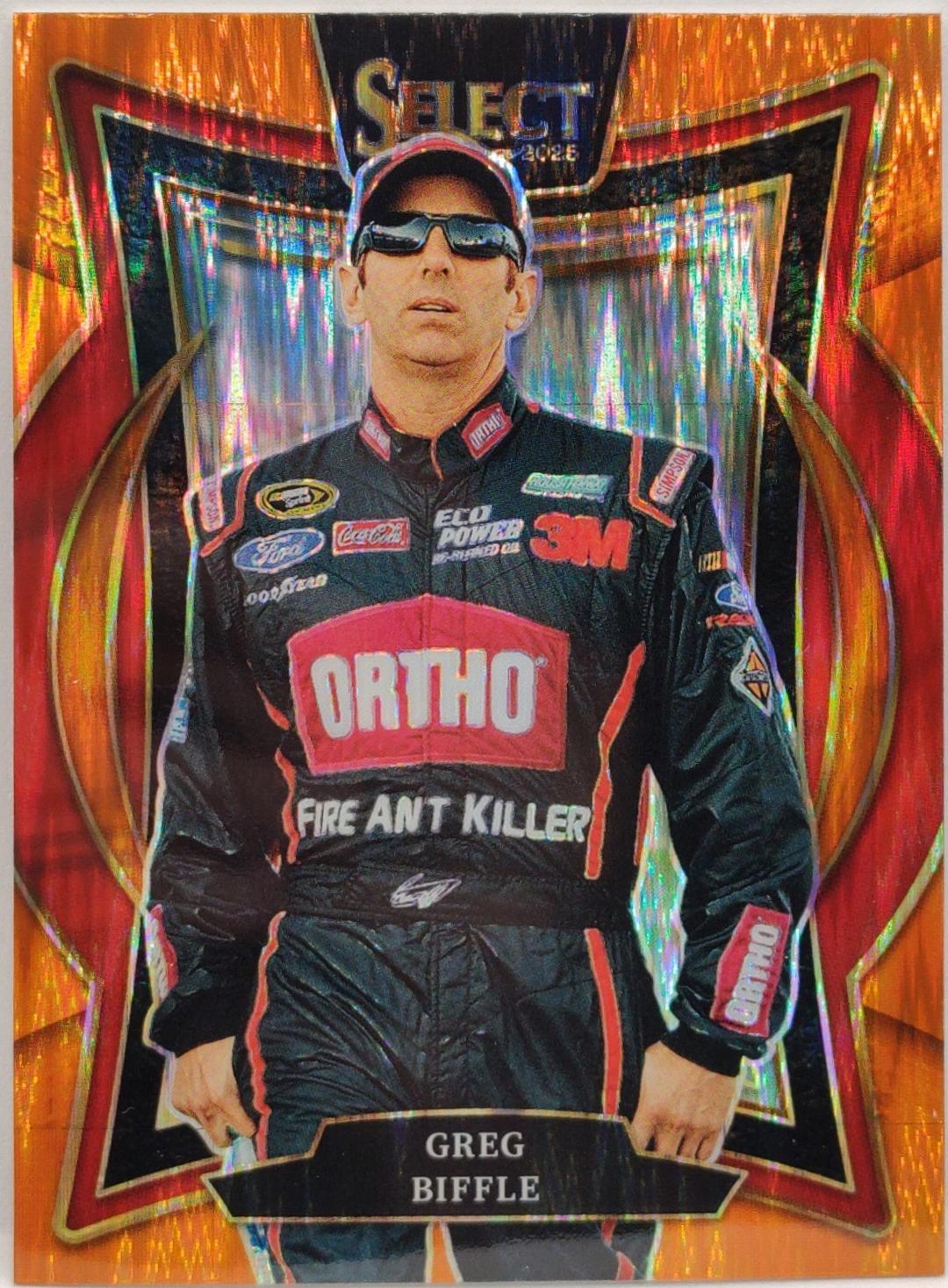 Greg Biffle [Orange Flash Prizm] #60