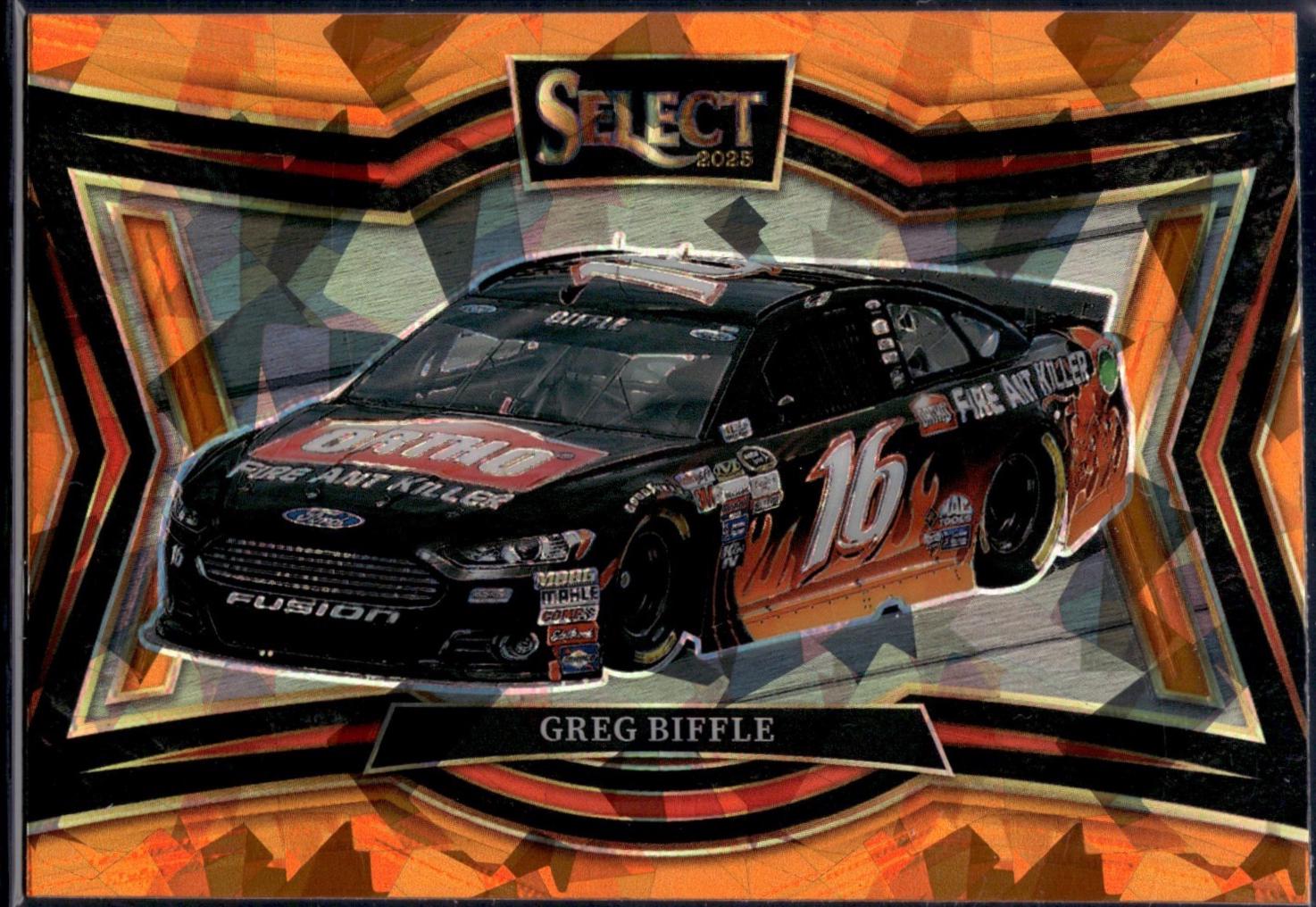 Greg Biffle [Orange Ice Prizm] #160