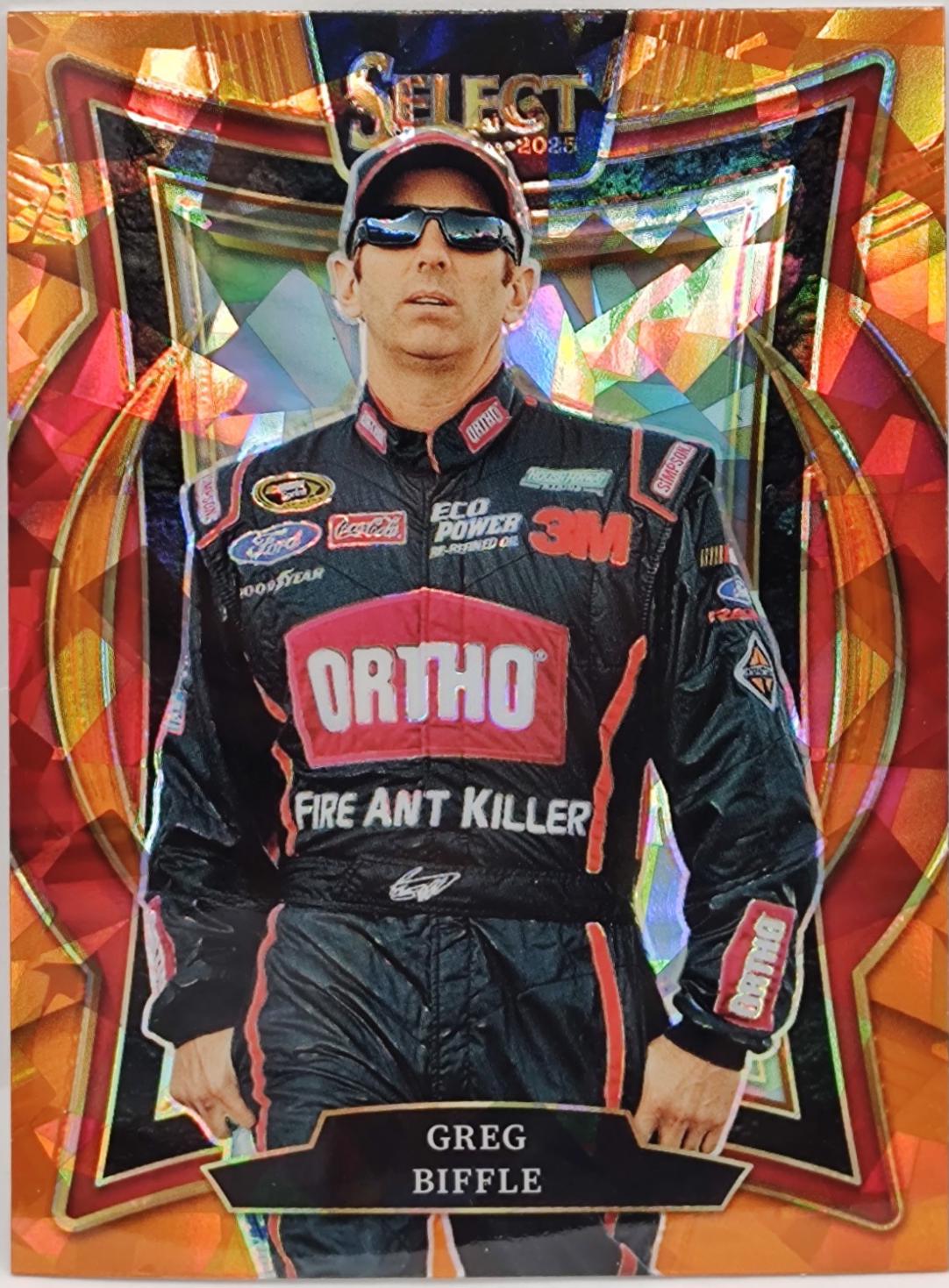 Greg Biffle [Orange Ice Prizm] #60