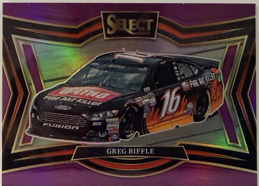 Greg Biffle [Purple Prizm] #160