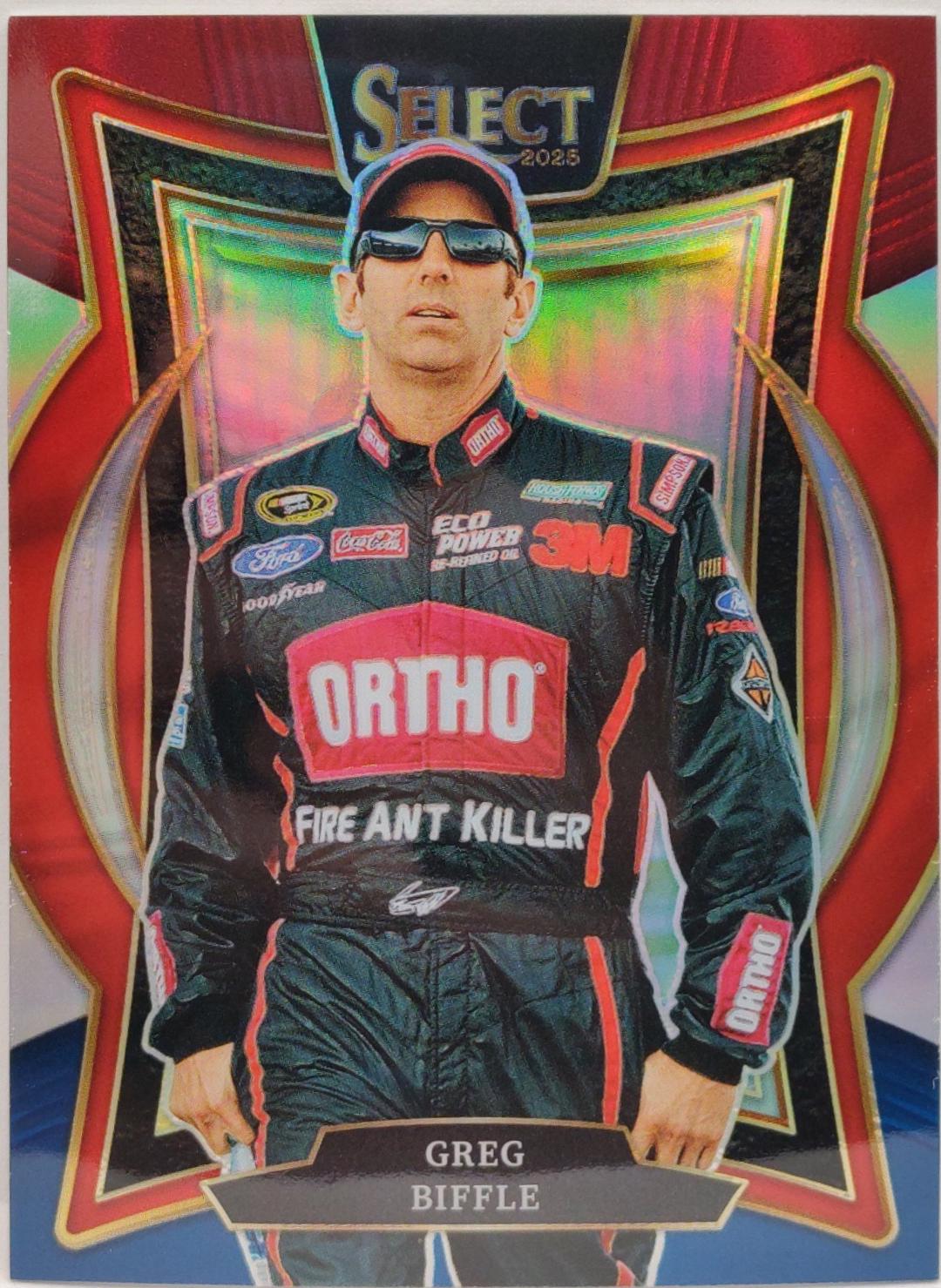 Greg Biffle [Red Blue Prizm] #60