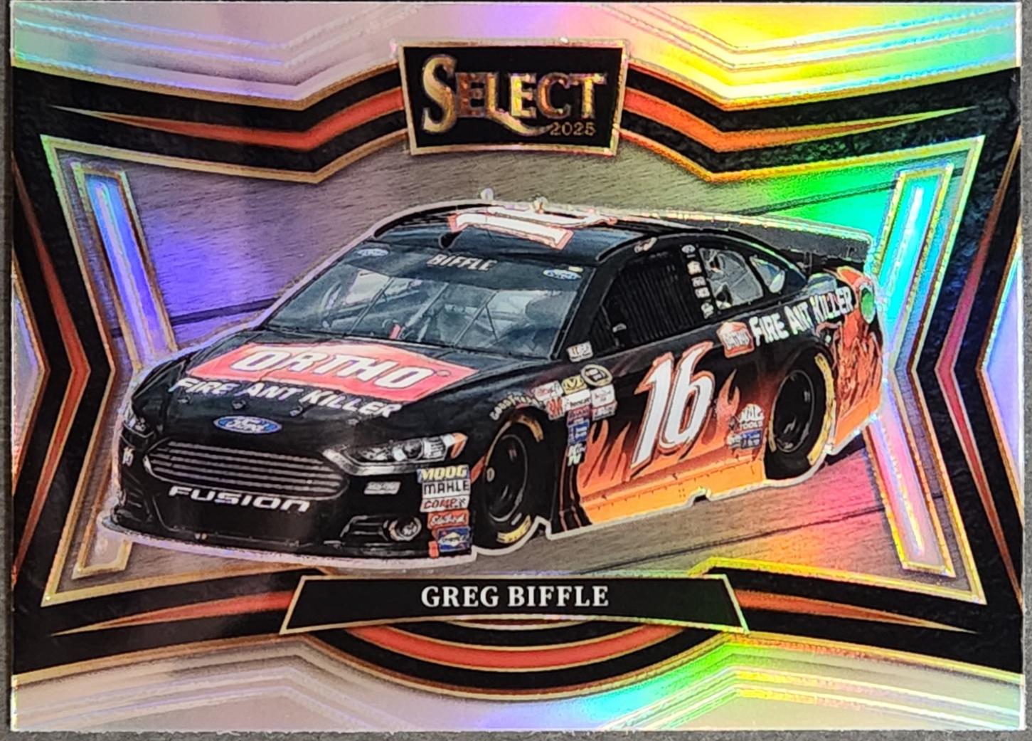 Greg Biffle [Silver Prizm] #160