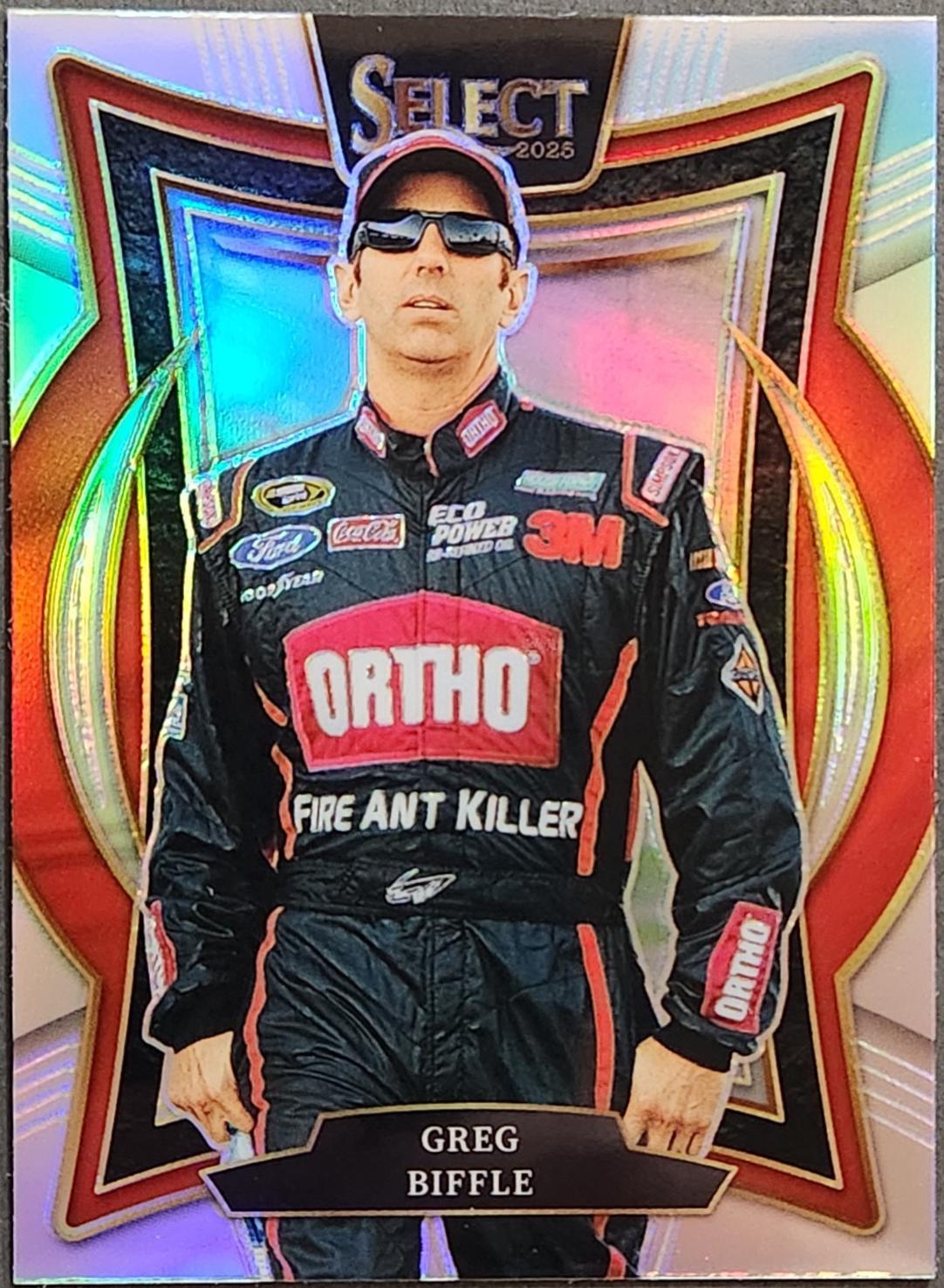 Greg Biffle [Silver Prizm] #60