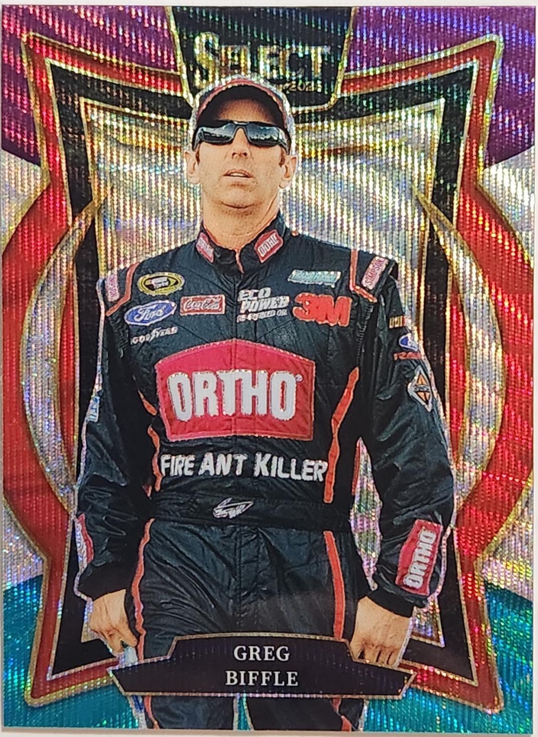 Greg Biffle [Tri-Color Prizm] #60