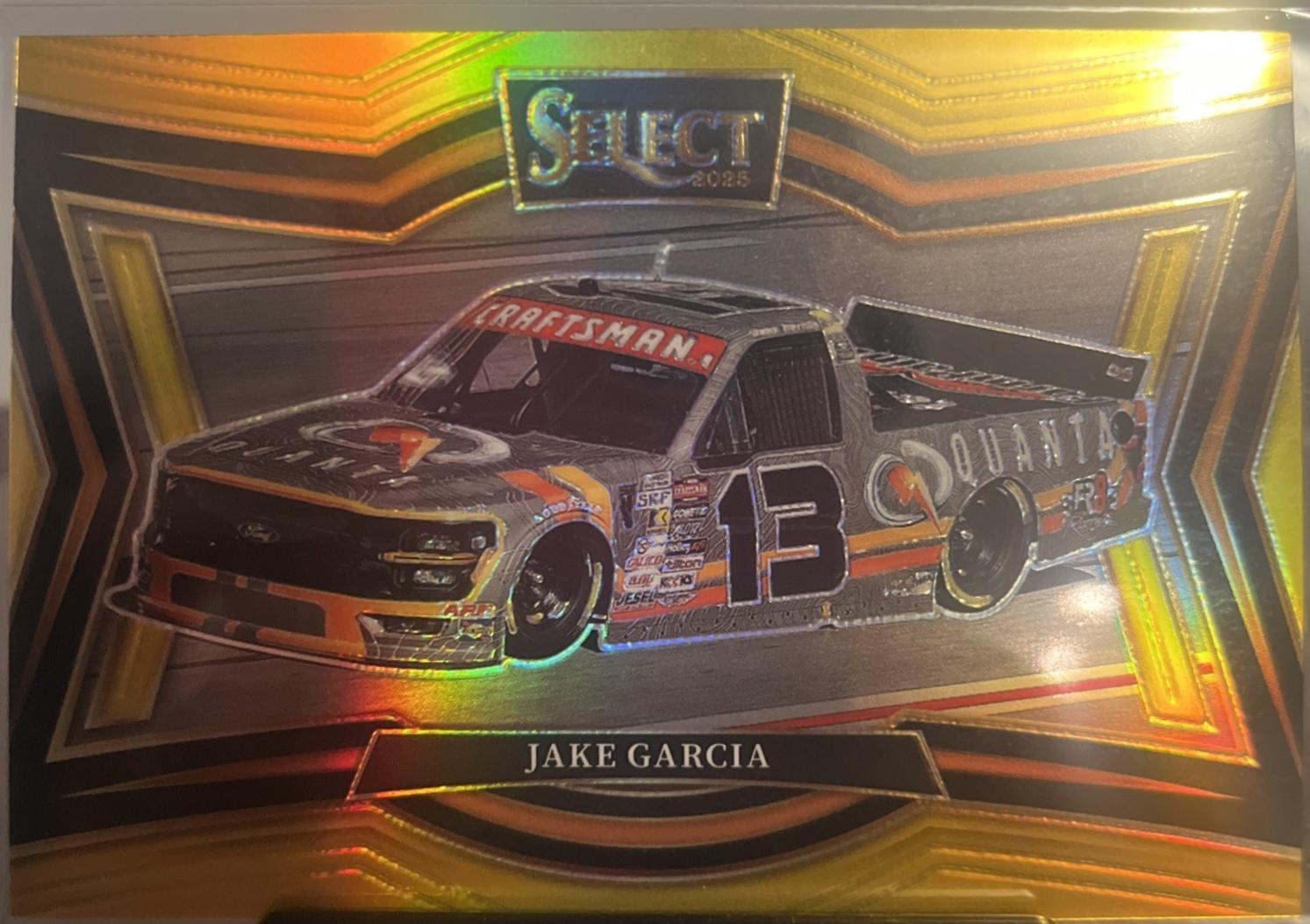 Jake Garcia [Gold Prizm] #132