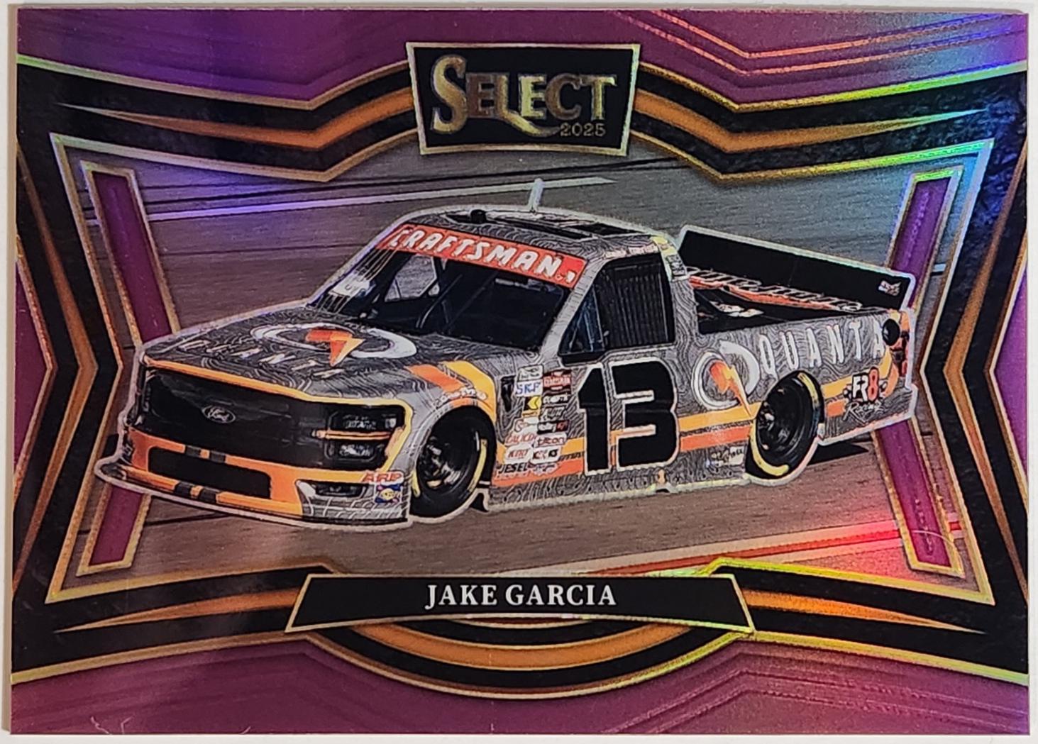 Jake Garcia [Purple Prizm] #132