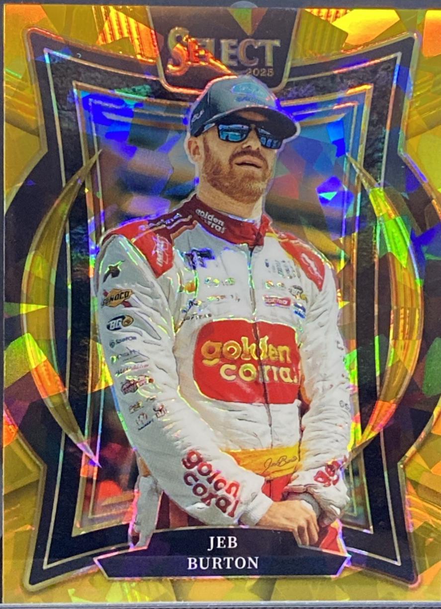 Jeb Burton [Gold Ice Prizm] #13
