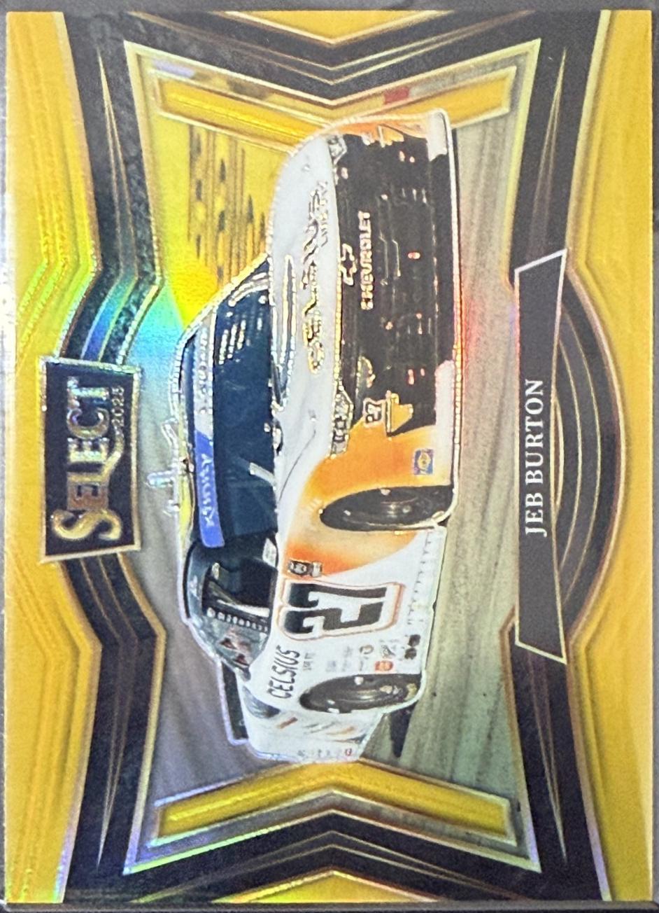 Jeb Burton [Gold Prizm] #113