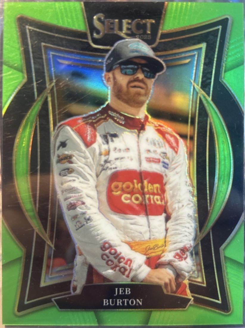 Jeb Burton [Neon Green Prizm] #13