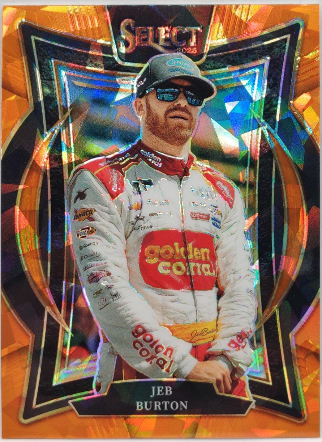 Jeb Burton [Orange Ice Prizm] #13