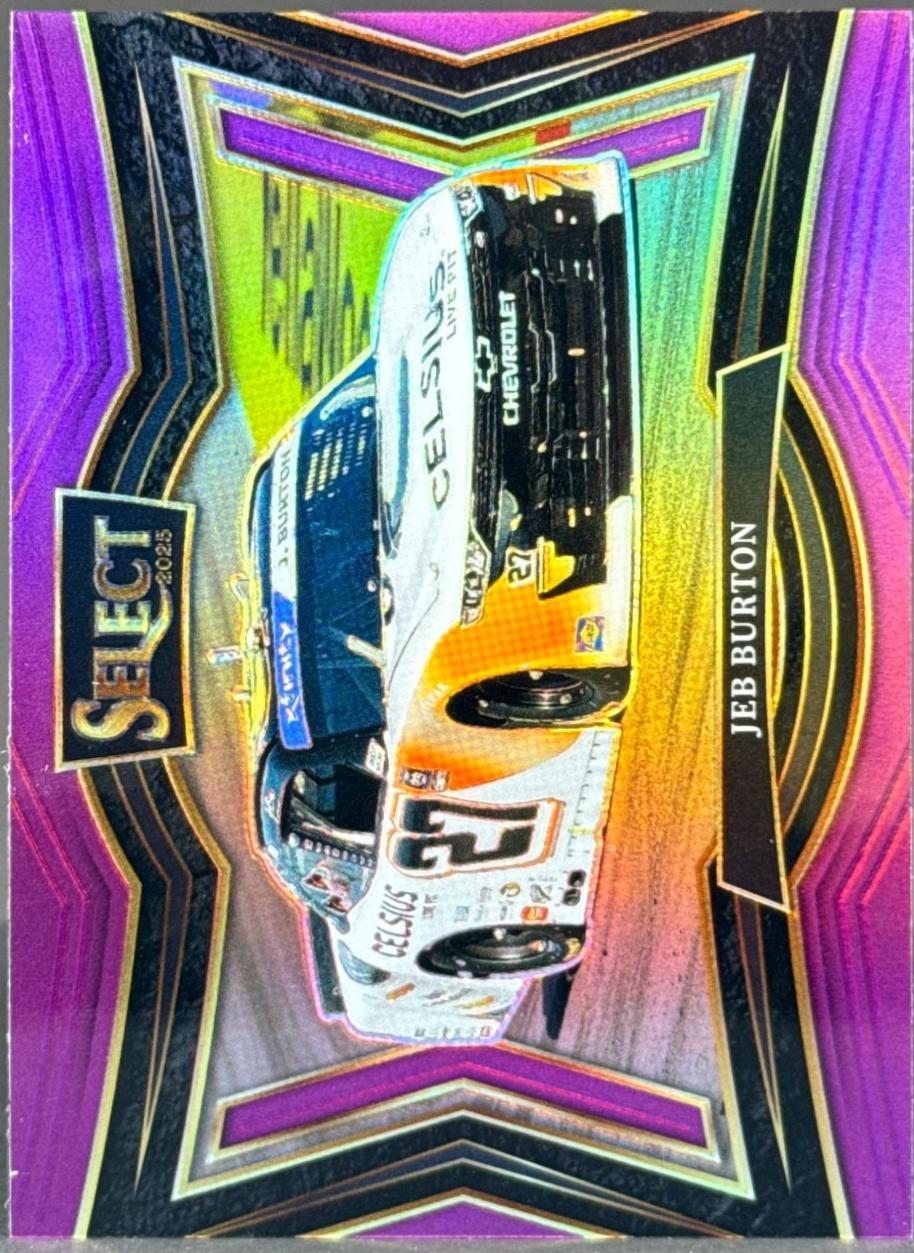 Jeb Burton [Purple Prizm] #113