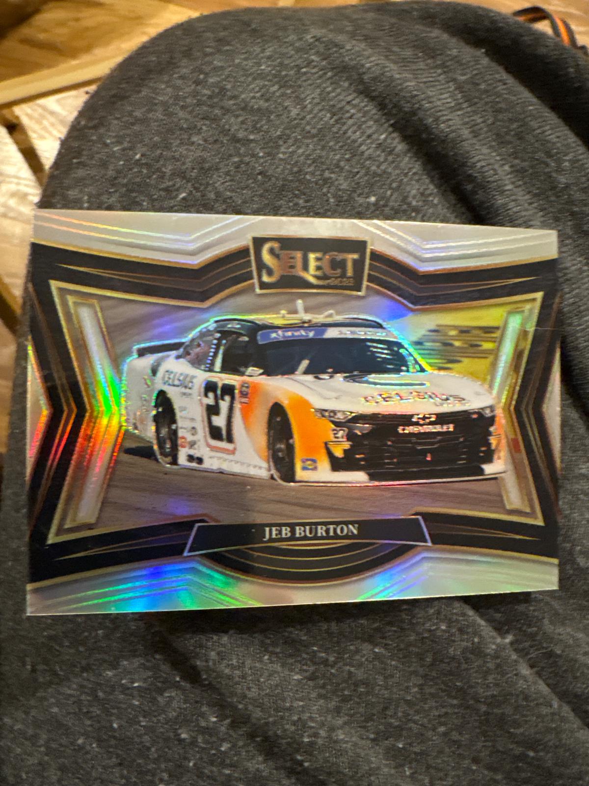 Jeb Burton [Silver Prizm] #113