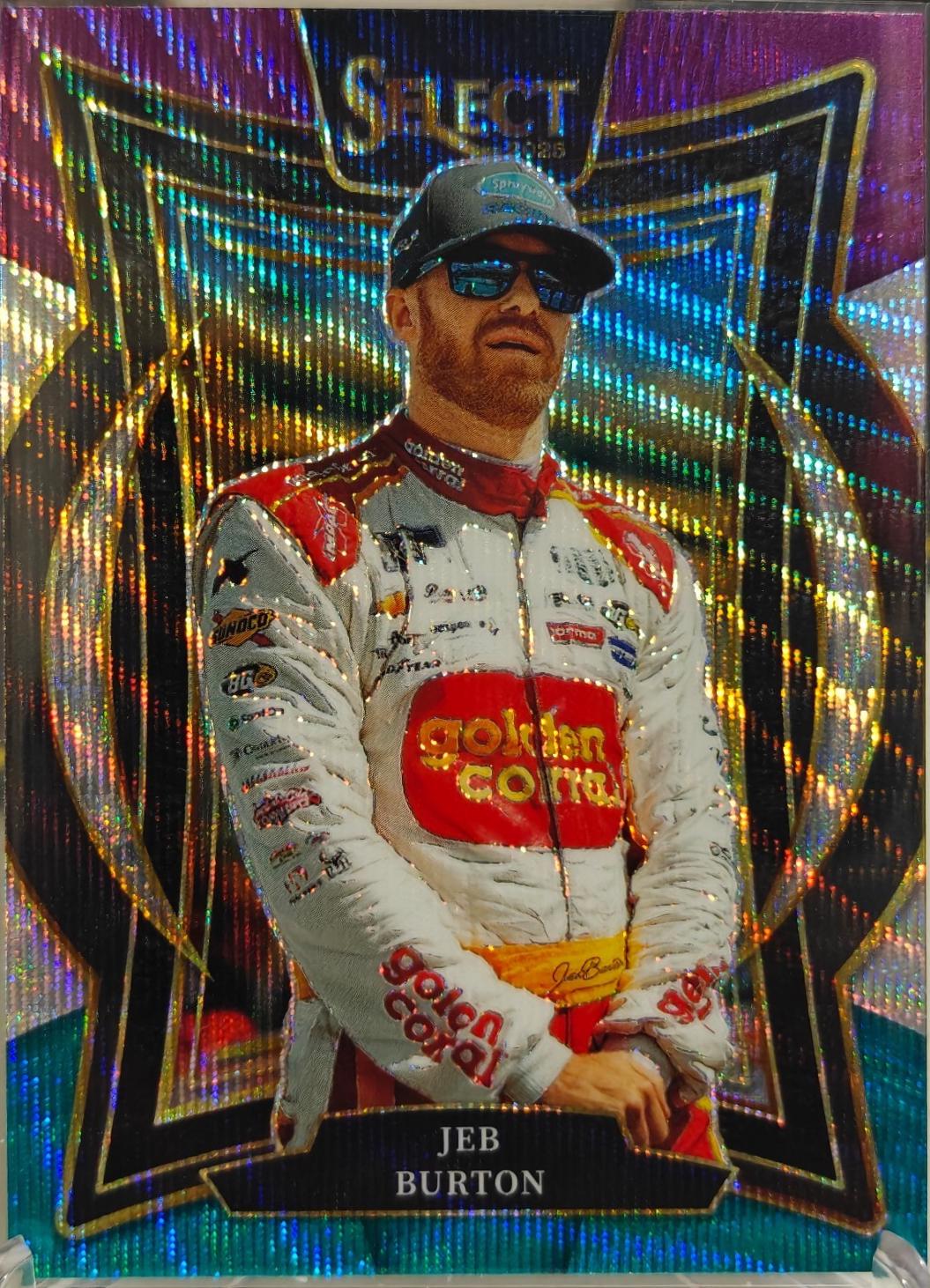 Jeb Burton [Tri-Color Prizm] #13