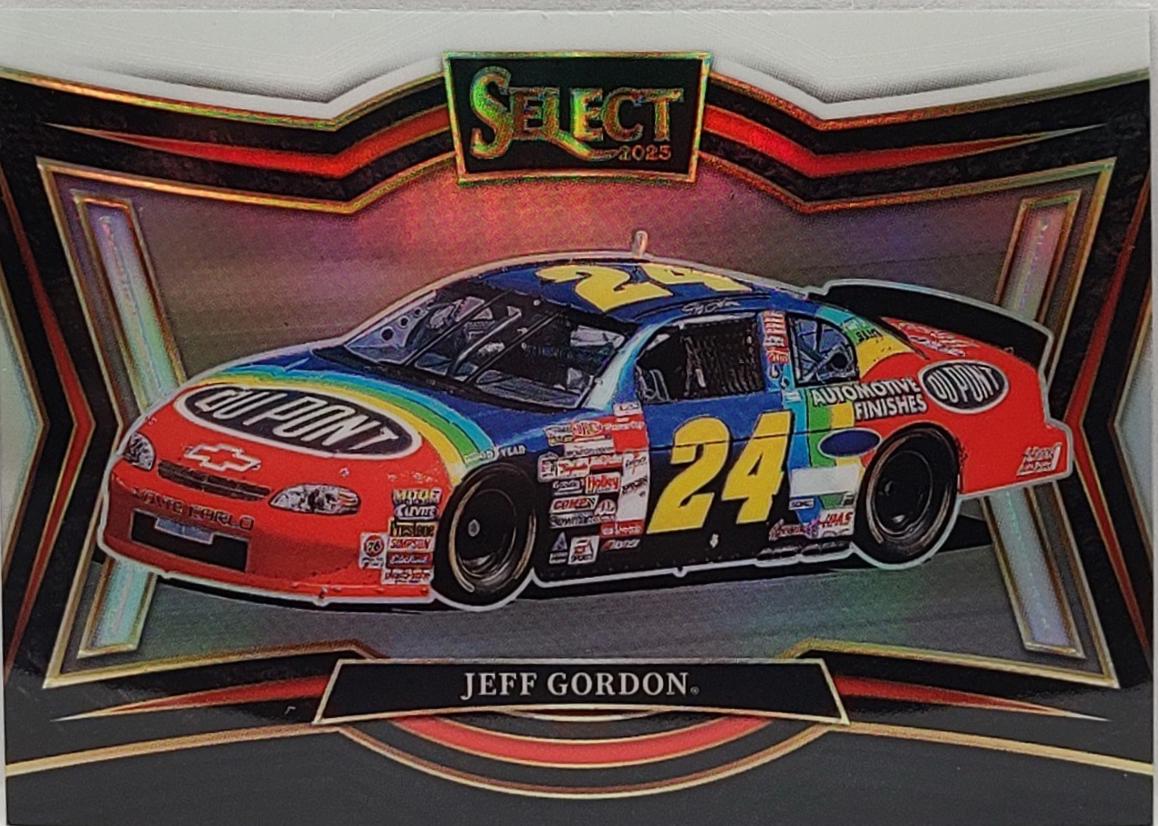 Jeff Gordon [Black White Prizm] #101