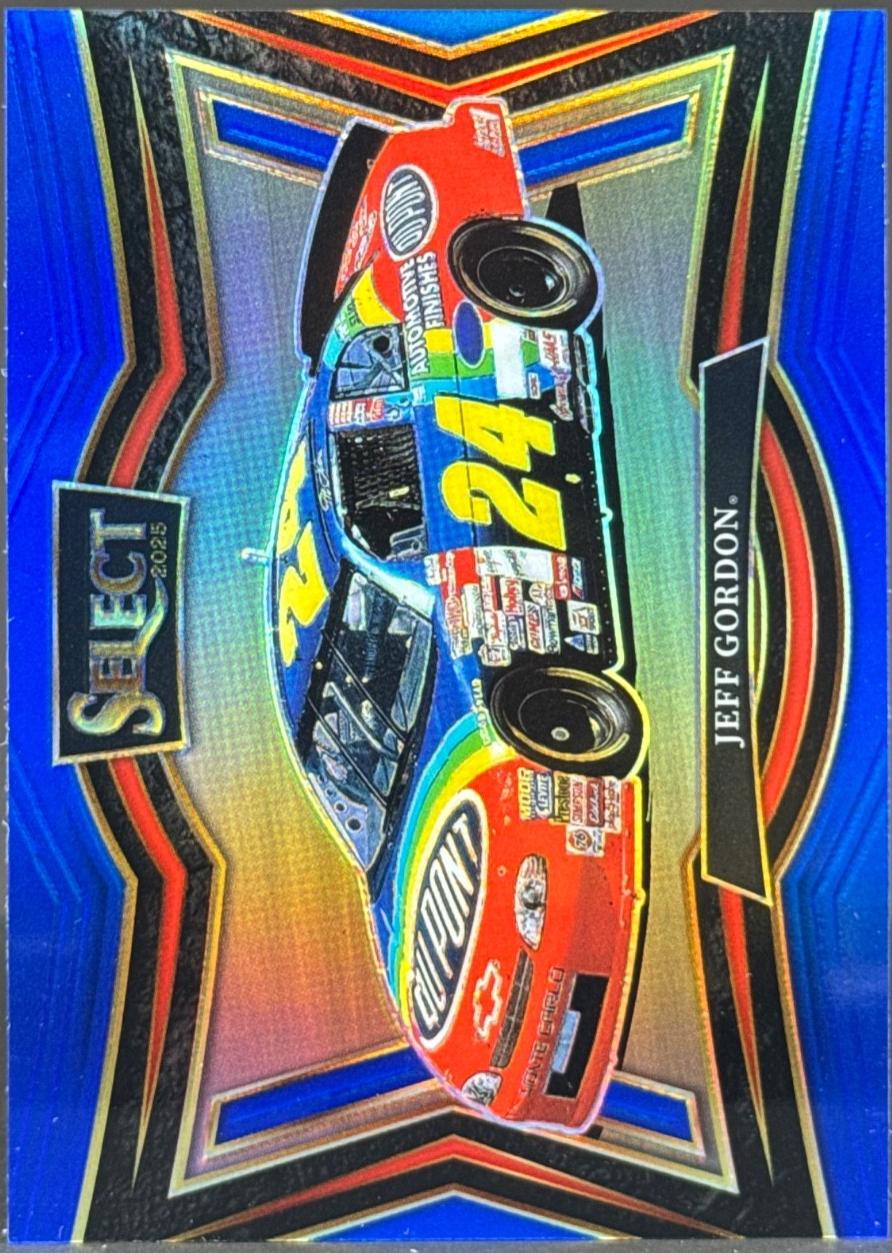 Jeff Gordon [Blue Prizm] #101