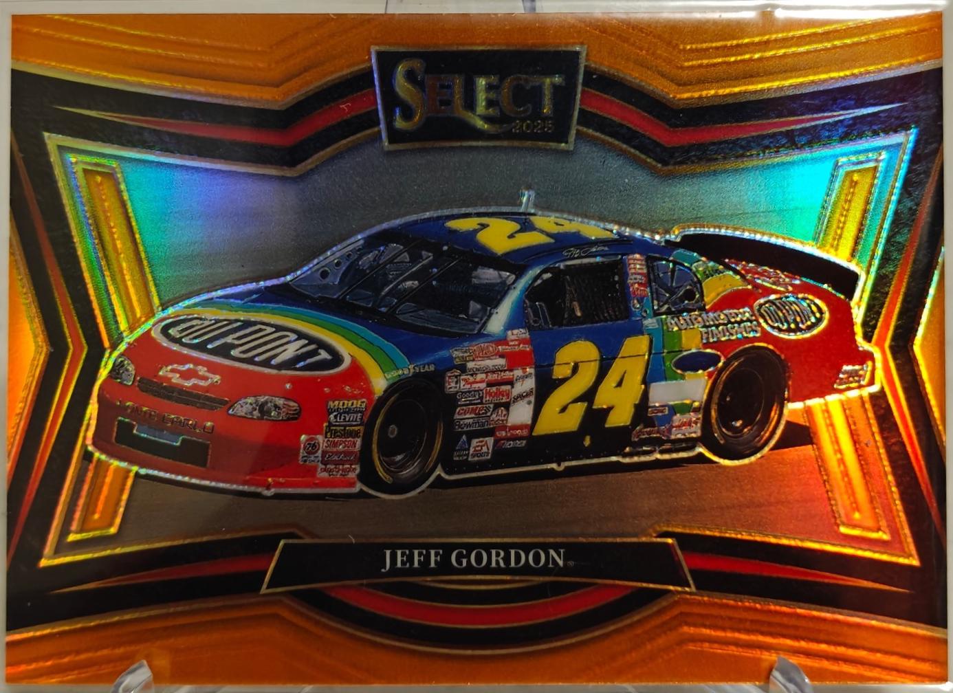 Jeff Gordon [Orange Prizm] #101