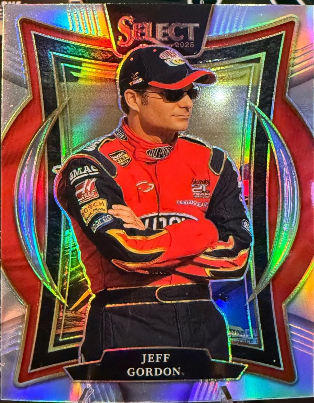 Jeff Gordon [Silver Prizm] #1