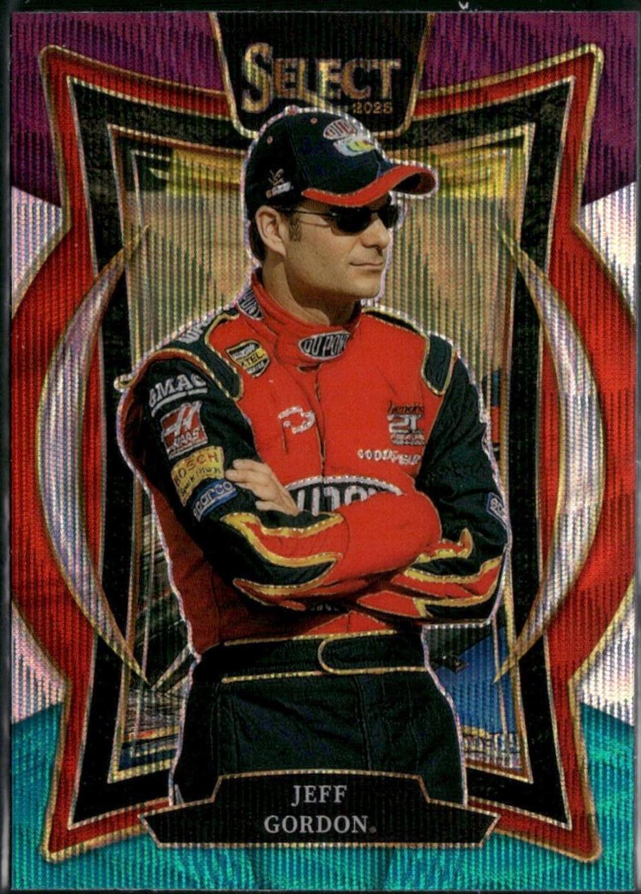 Jeff Gordon [Tri-Color Prizm] #1