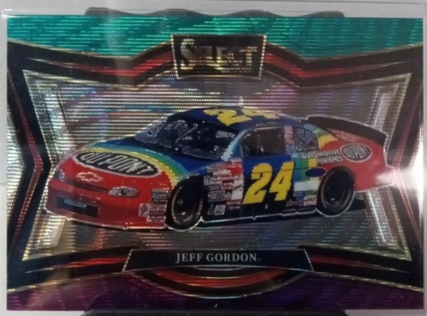 Jeff Gordon [Tri-Color Prizm] #101