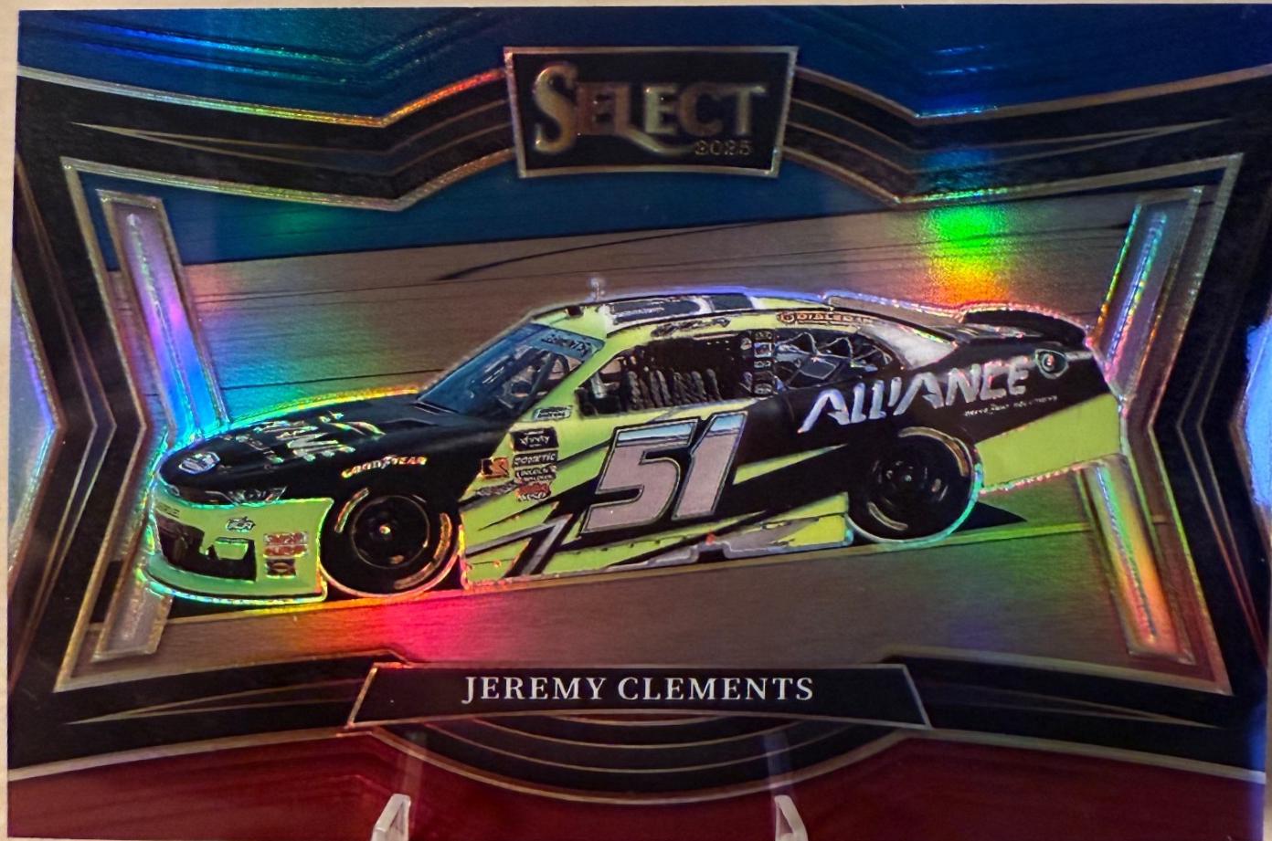 Jeremy Clements [Red Blue Prizm] #144