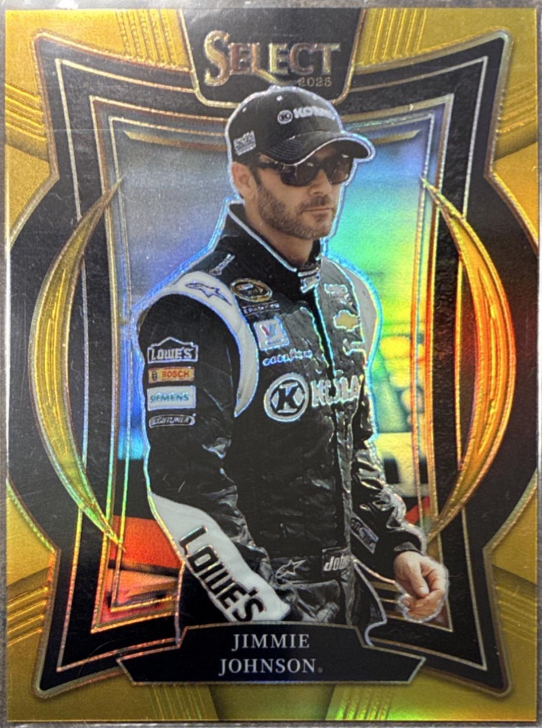 Jimmie Johnson [Gold Prizm] #55