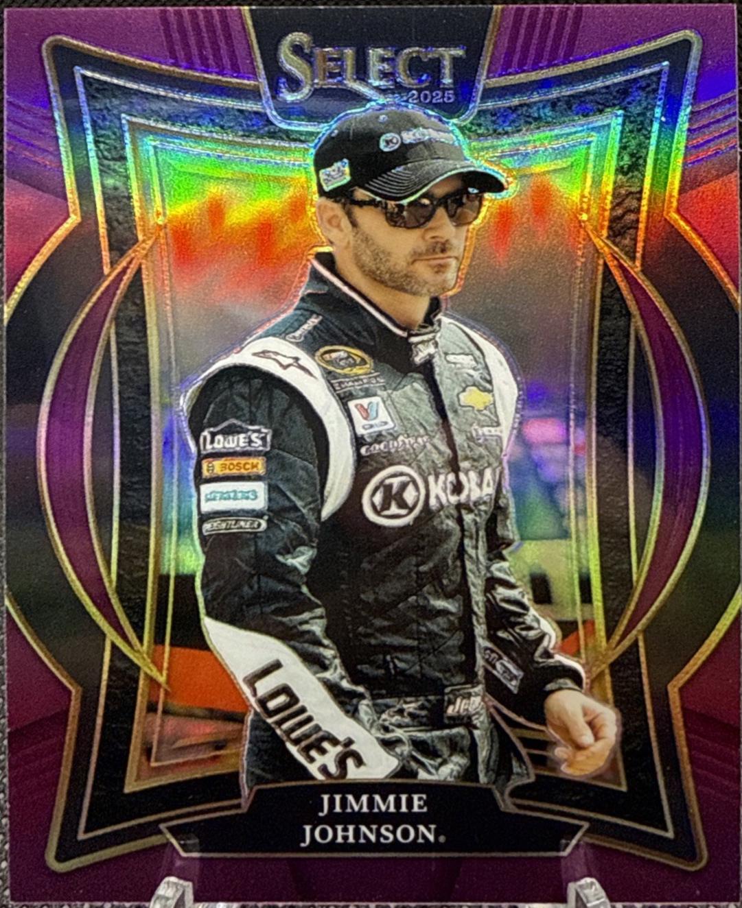 Jimmie Johnson [Light Blue Prizm] #55