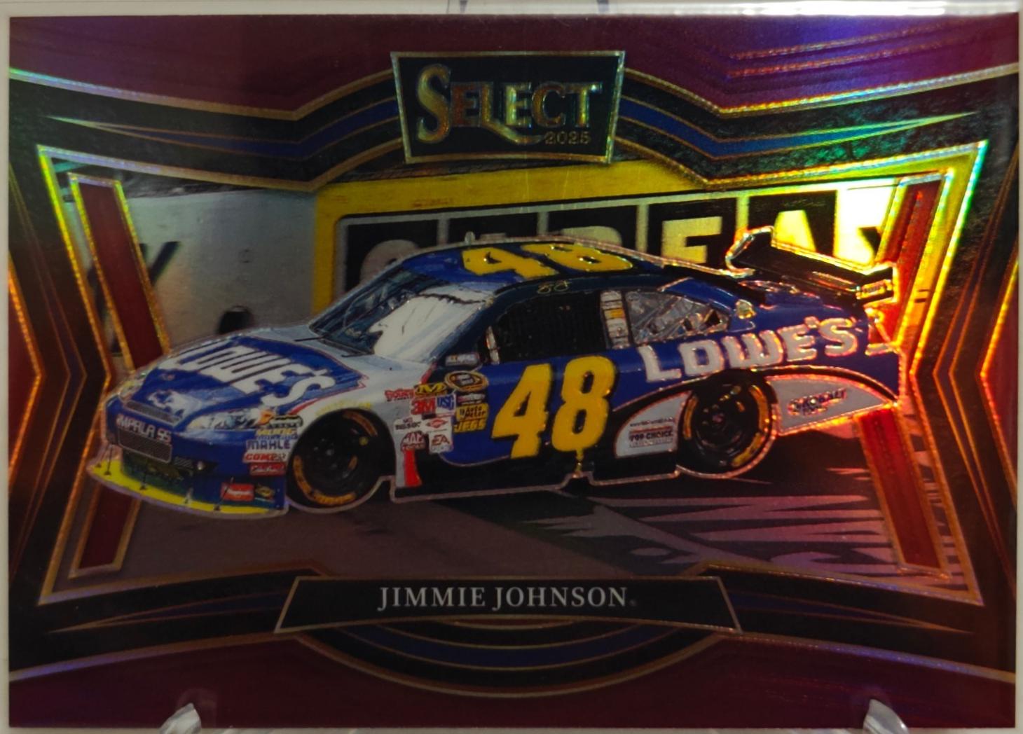 Jimmie Johnson [Maroon Prizm] #155