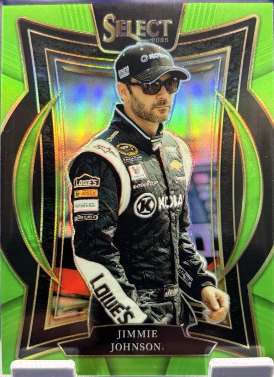Jimmie Johnson [Neon Green Prizm] #55