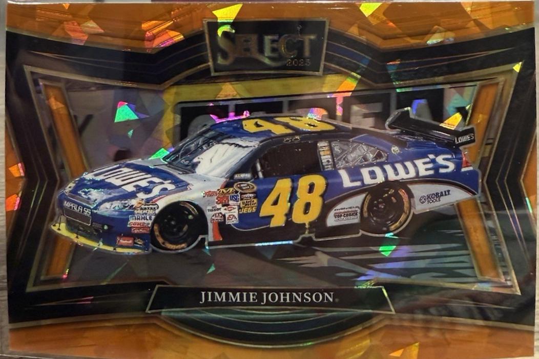 Jimmie Johnson [Orange Ice Prizm] #155