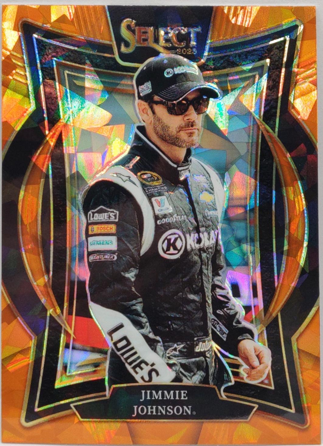 Jimmie Johnson [Orange Ice Prizm] #55