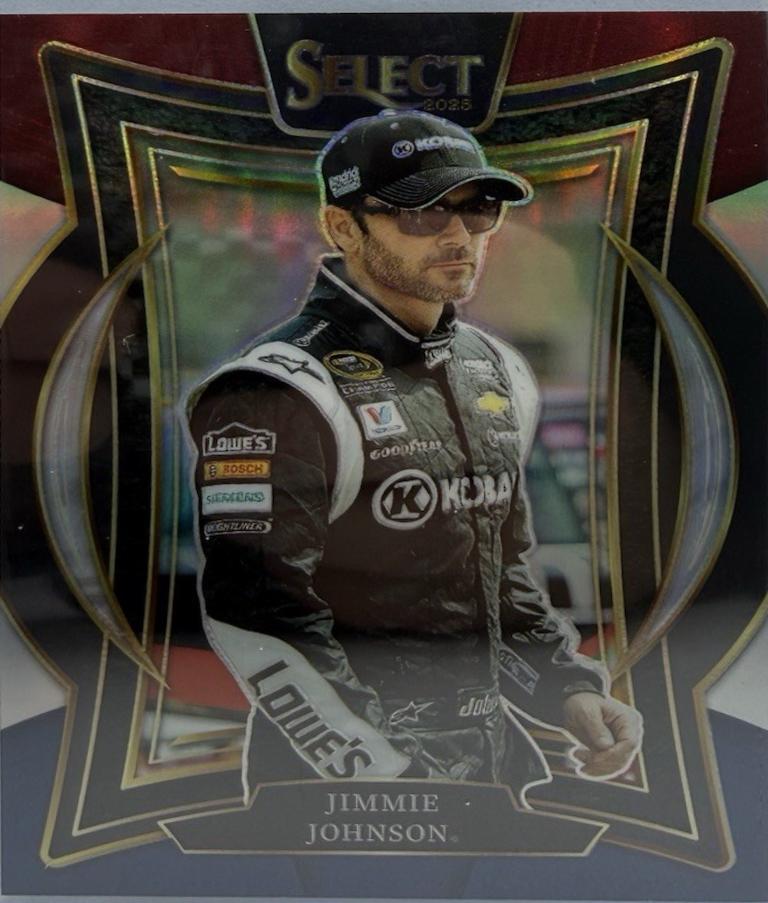 Jimmie Johnson [Red Blue Prizm] #55
