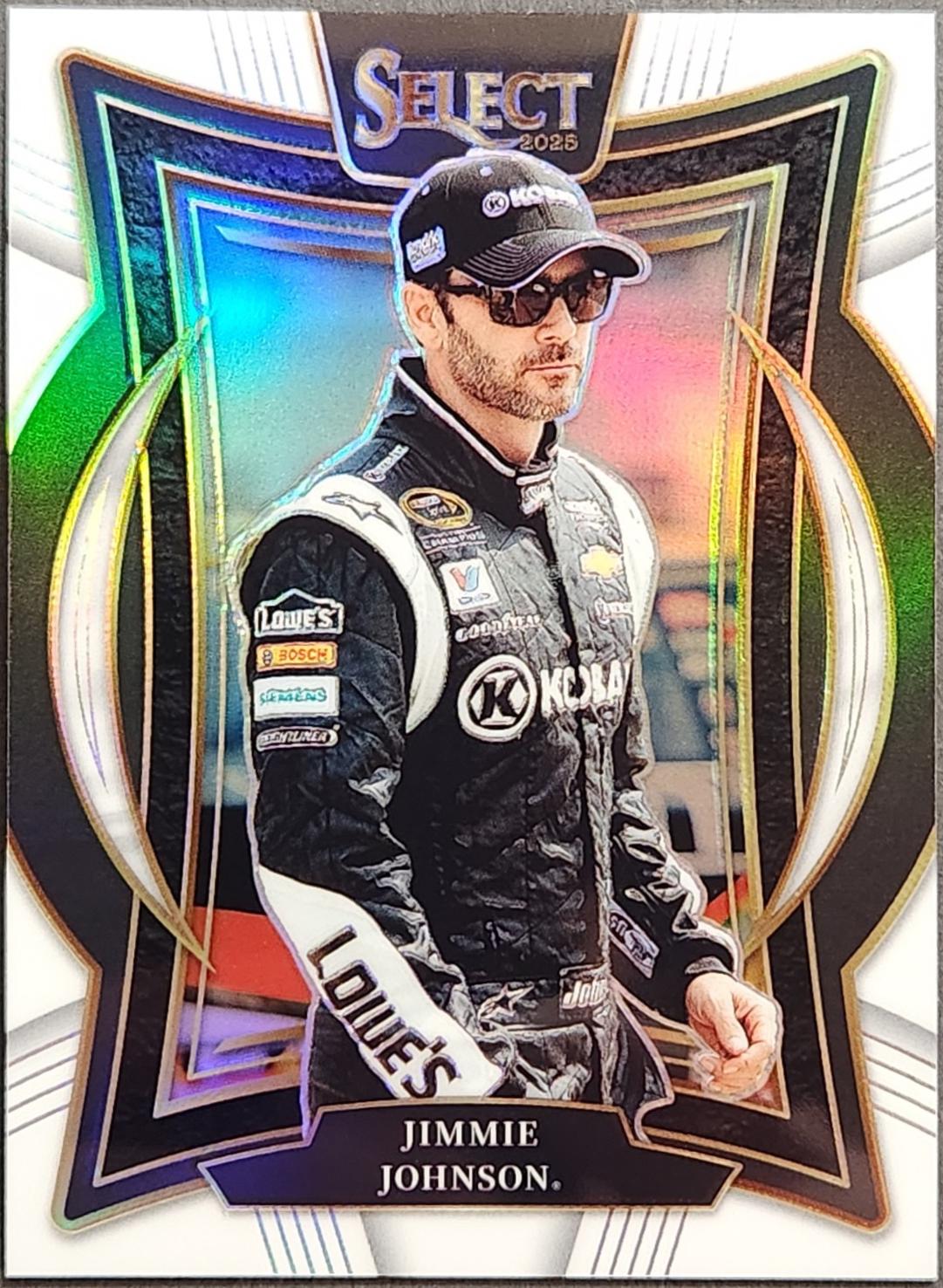 Jimmie Johnson [White Prizm] #55