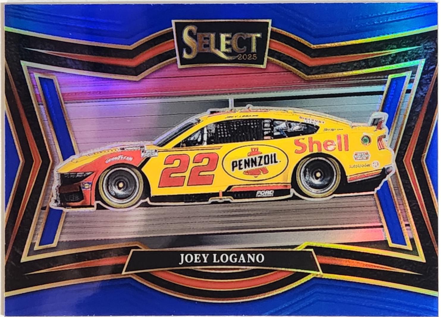 Joey Logano [Blue Prizm] #139