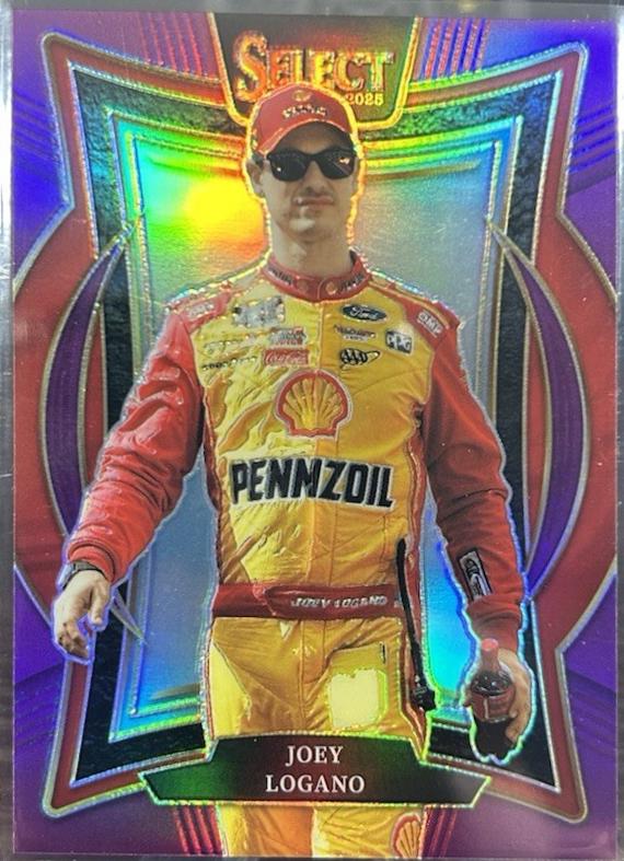 Joey Logano [Light Blue Prizm] #39