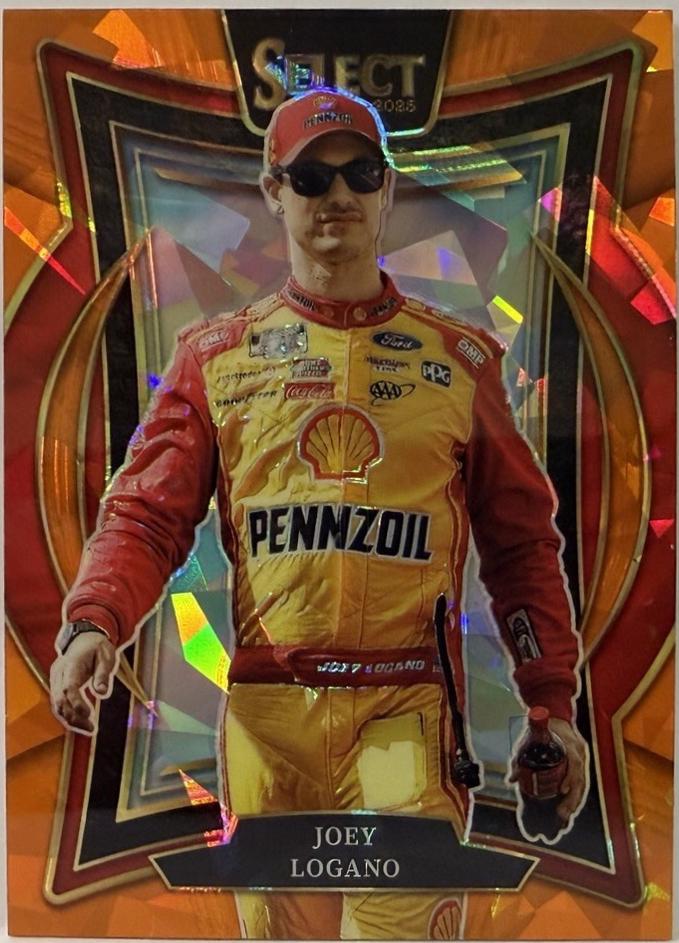 Joey Logano [Orange Ice Prizm] #39