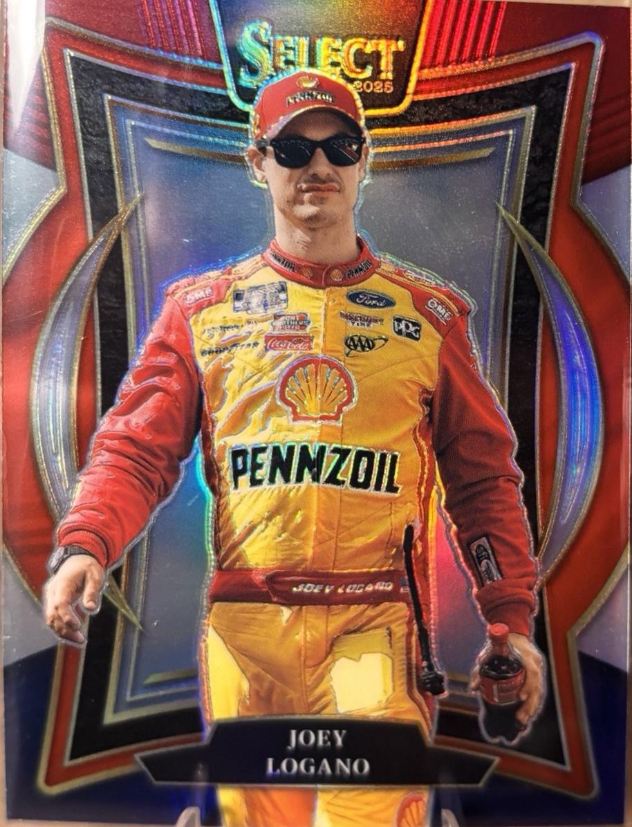 Joey Logano [Red Blue Prizm] #39