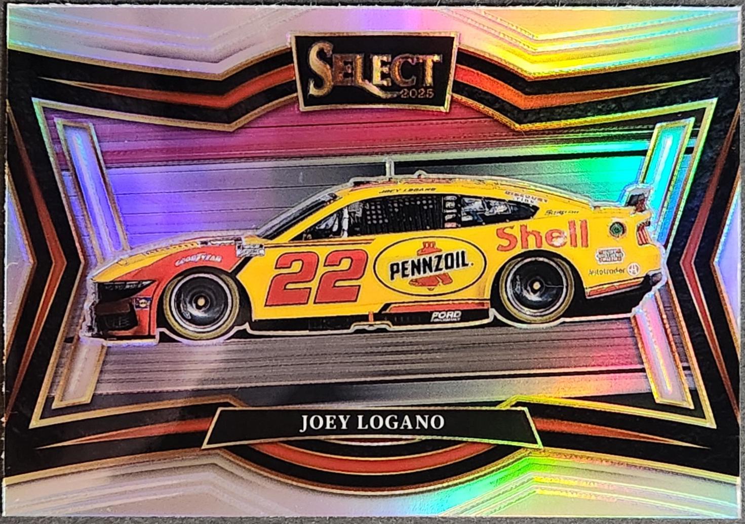 Joey Logano [Silver Prizm] #139