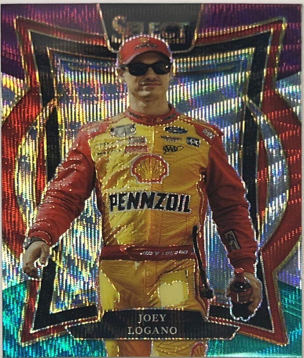 Joey Logano [Tri-Color Prizm] #139