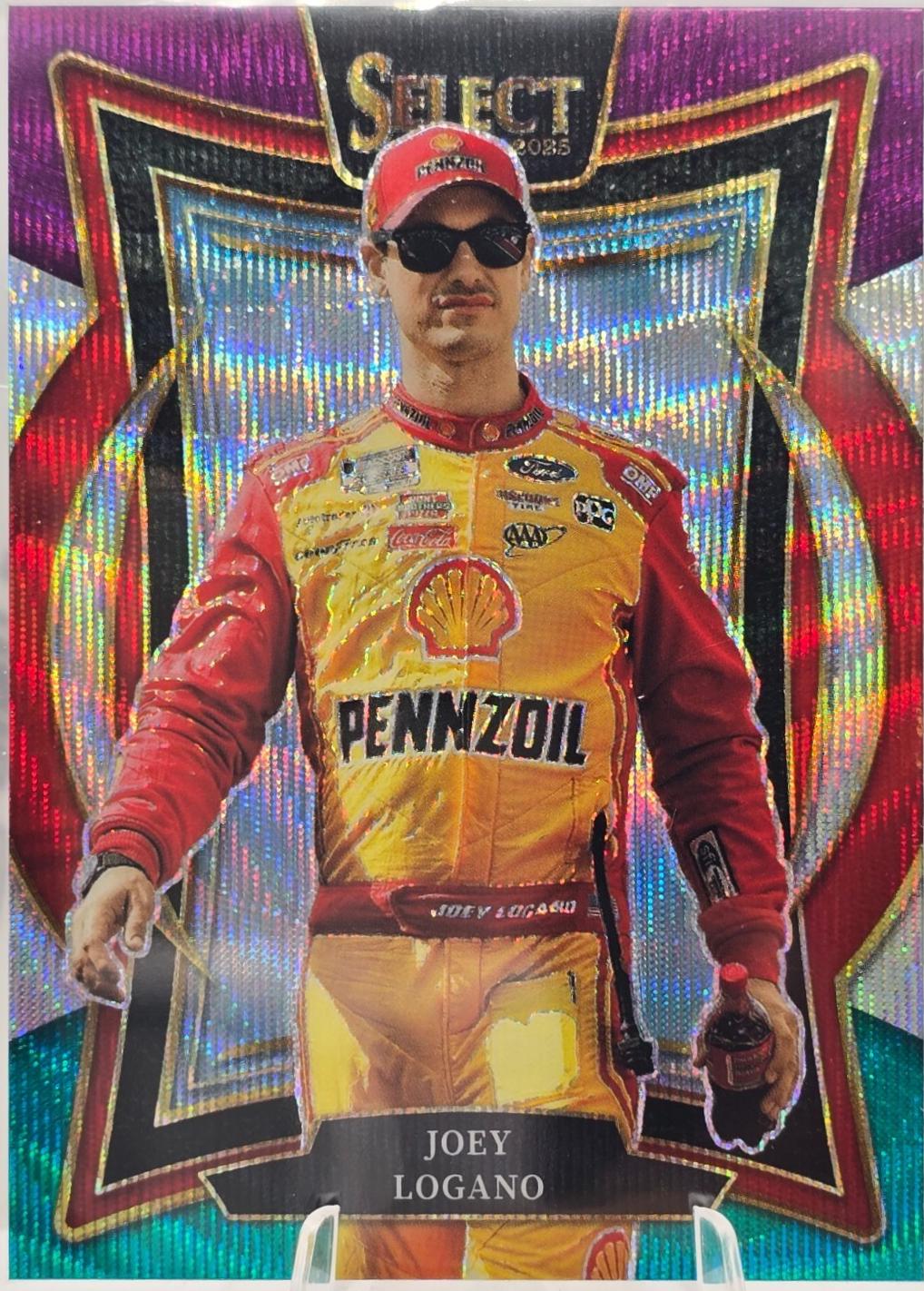 Joey Logano [Tri-Color Prizm] #39