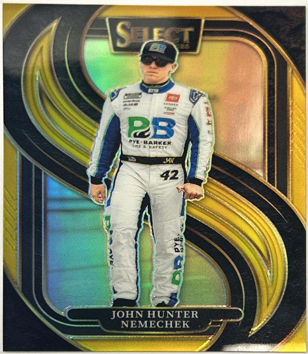 John Hunter Nemechek [Gold Prizm] #248