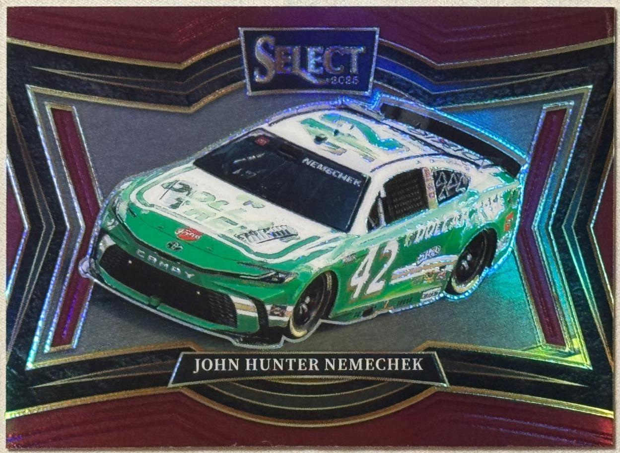 John Hunter Nemechek [Maroon Prizm] #148