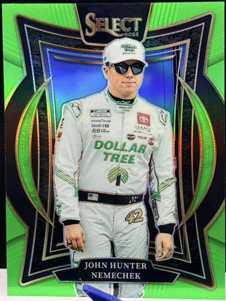 John Hunter Nemechek [Neon Green Prizm] #48