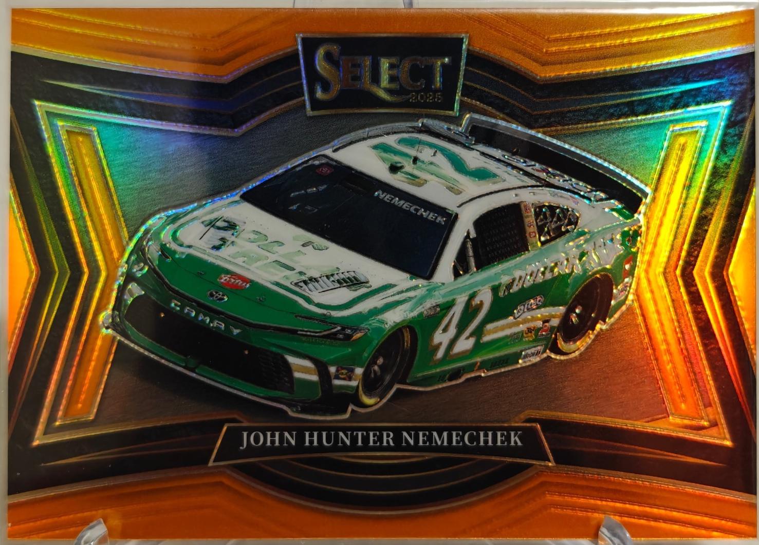 John Hunter Nemechek [Orange Prizm] #148