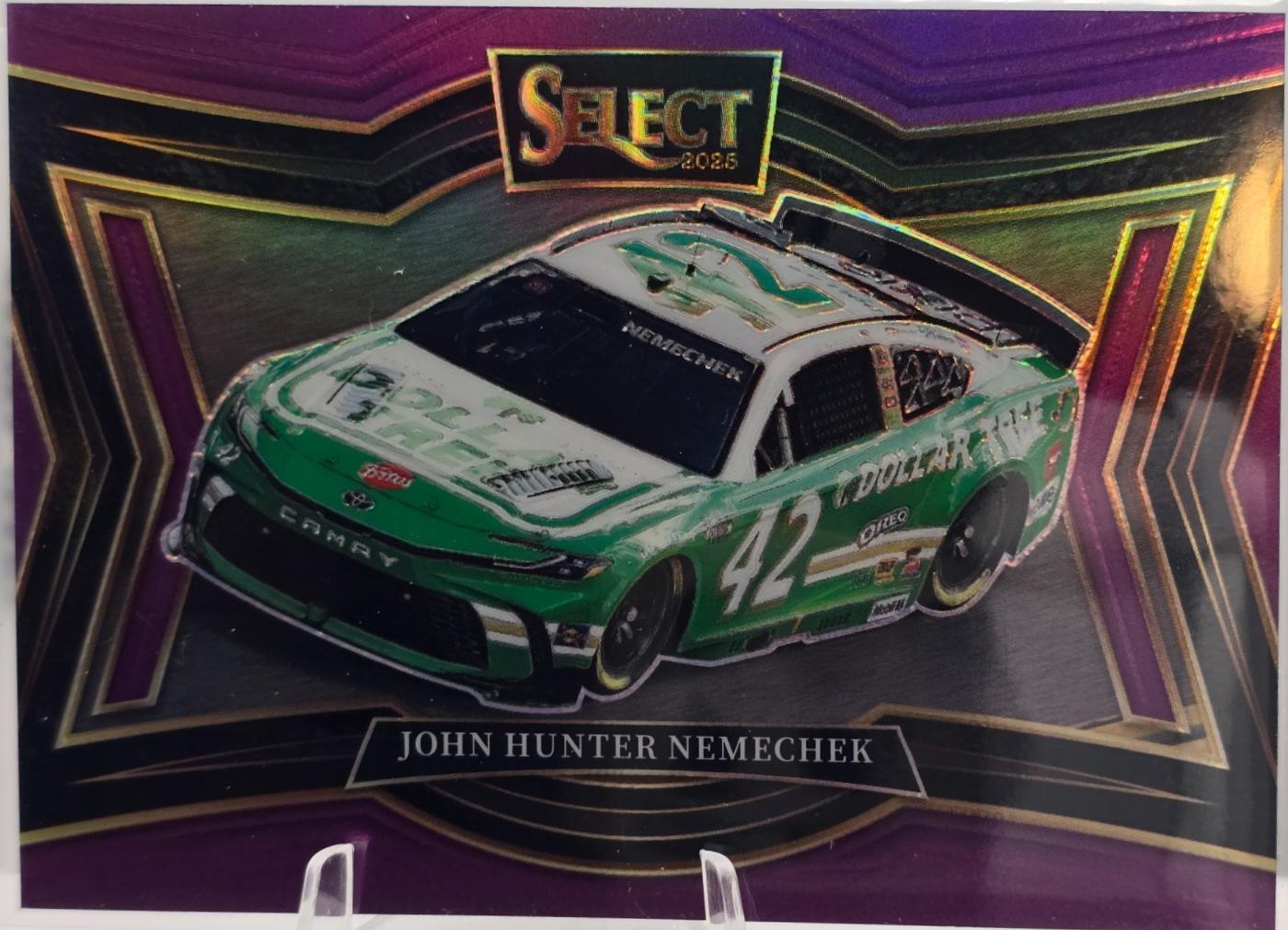 John Hunter Nemechek [Purple Prizm] #148