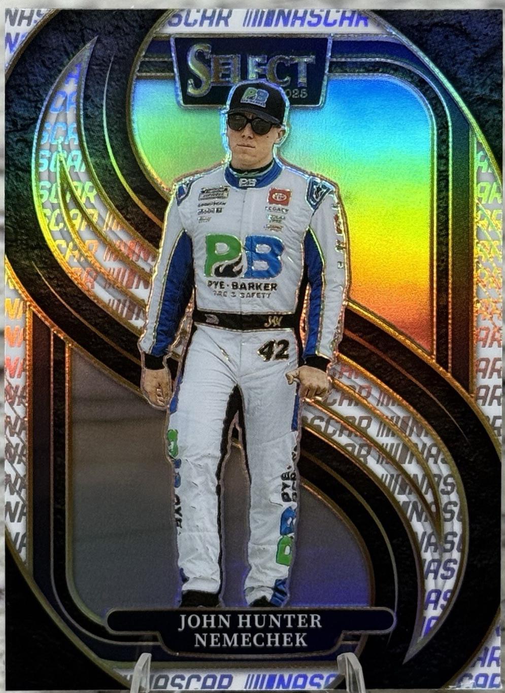 John Hunter Nemechek [Silver Prizm] #248